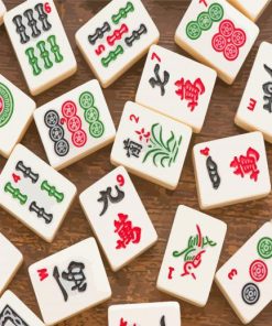 Mahjong Chinese Game Diamond Painting