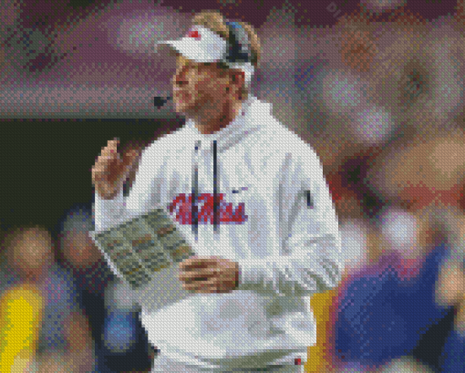 Ole Miss Coach Lane Kiffin Diamond Paintings