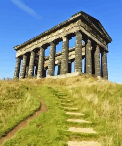 Penshaw Monument England Diamond Painting