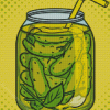 Pickles Illustration Diamond Paintings