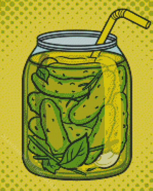 Pickles Illustration Diamond Paintings