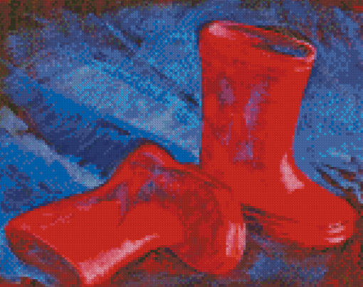 Red Boots Diamond Paintings