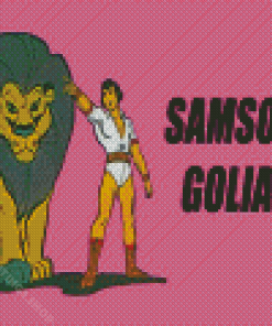 Samson And Goliath Diamond Paintings