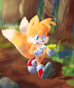 Sonic The Hedgehog Tails Diamond Painting