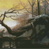 Spooky Swamp Art Diamond Paintings