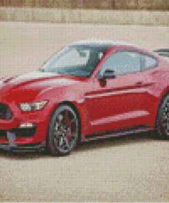 The 2017 Ford Mustang Car Diamond Paintings