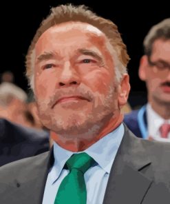 The Actor Arnold Schwarzenegger Diamond Painting