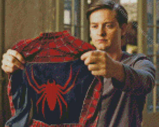 The Actor Tobey Maguire Spider Man Diamond Paintings