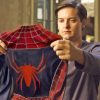 The Actor Tobey Maguire Spider Man Diamond Painting