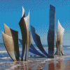 The Braves Sculpture Omaha Beach Diamond Paintings