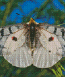 The Clodius Parnassian Butterfly Diamond Paintings