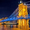The Roebling Suspension Bridge Diamond Painting
