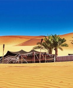 UAE Dubai Desert Camp Diamond Painting