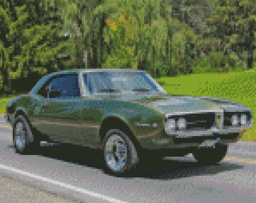 Aesthetic 1968 Firebird Diamond Paintings