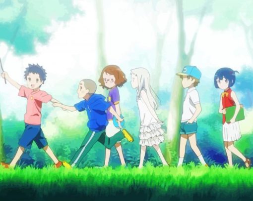 Aesthetic Anohana Diamond Painting