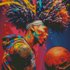 Basketballer Art Diamond Paintings