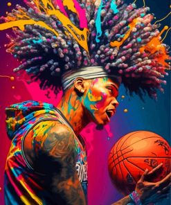 Basketballer Art Diamond Painting