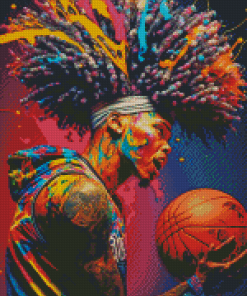 Basketballer Art Diamond Paintings