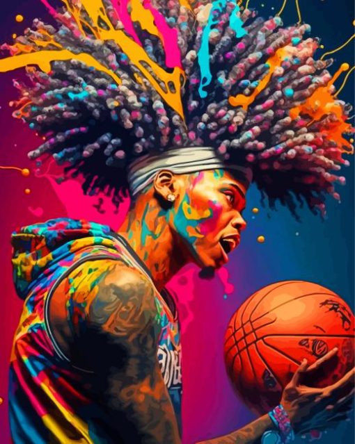 Basketballer Art Diamond Painting