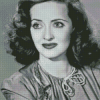 Black And White Bette Davis Diamond Paintings