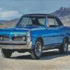 Blue 1967 GTO Diamond Paintings