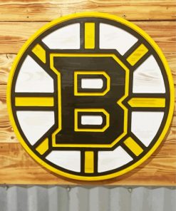 Boston Bruins Ice Hockey Team Logo Diamond Painting