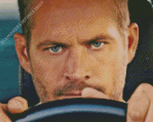 Brian O'Conner From Fast And Furious Diamond Paintings