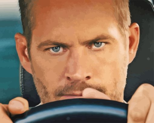 Brian O'Conner From Fast And Furious Diamond Painting