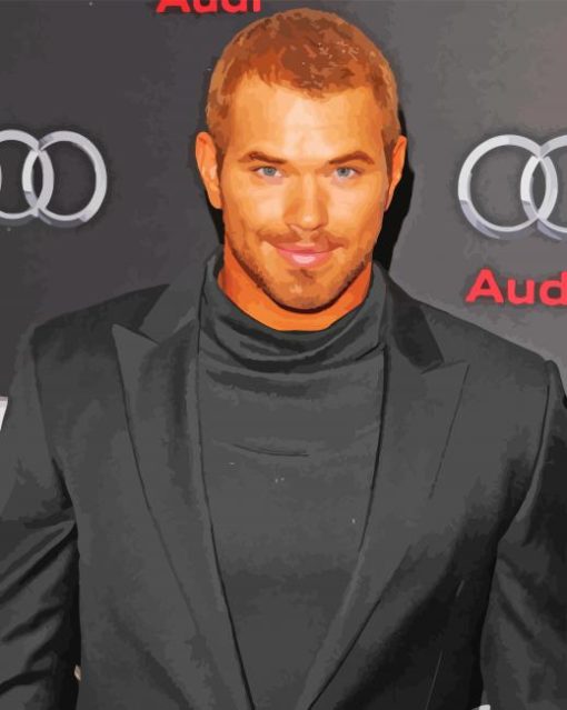 Classy Actor Kellan Lutz Diamond Painting