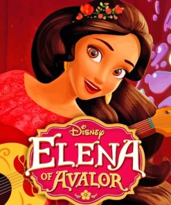 Elena Of Avalor Disney Poster Diamond Painting
