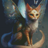 Elf Cat With Wings Diamond Paintings