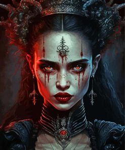 Gothic Goddess Diamond Painting