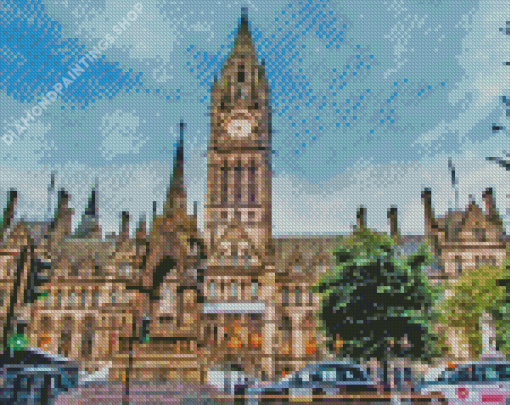 Manchester Town Hall England Diamond Paintings
