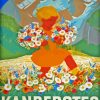Switzerland Kandersteg Poster Diamond Painting
