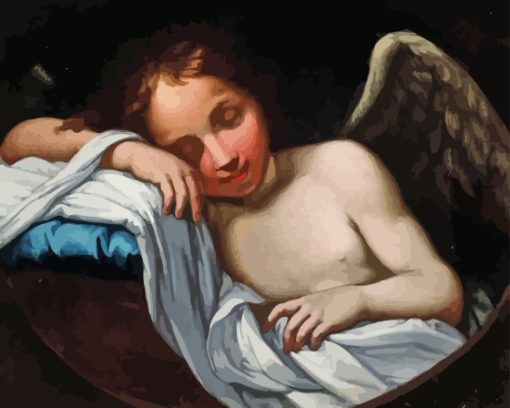 The Resting Angel Diamond Painting