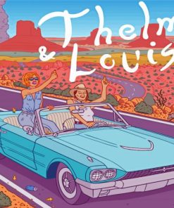 Thelma And Louise Art Diamond Painting