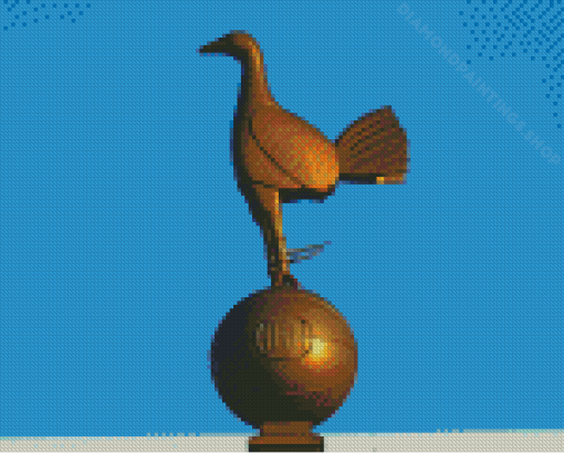 Tottenham Hotspur Cockerel Golden Bird Diamond Paintings