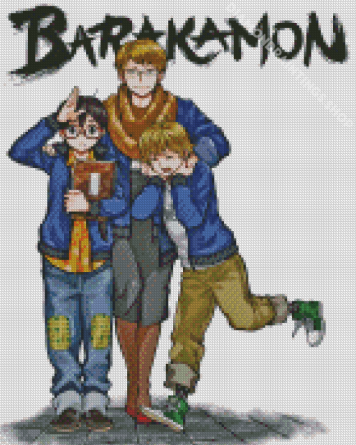 Barakamon Anime Poster Diamond Paintings