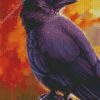 Common Raven Bird Diamond Paintings