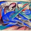 Dreaming Horse By Franz Marc Diamond Painting