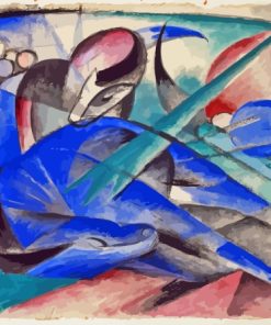 Dreaming Horse By Franz Marc Diamond Painting