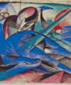 Dreaming Horse By Franz Marc Diamond Paintings