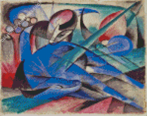 Dreaming Horse By Franz Marc Diamond Paintings