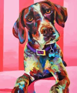 German Shorthaired Pointer Diamond Painting
