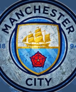 Manchester City FC Logo Art Diamond Painting
