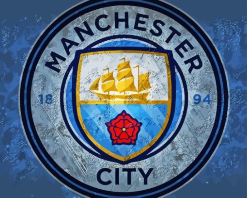 Manchester City FC Logo Art Diamond Painting