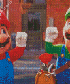 Mario And Luigi Diamond Paintings