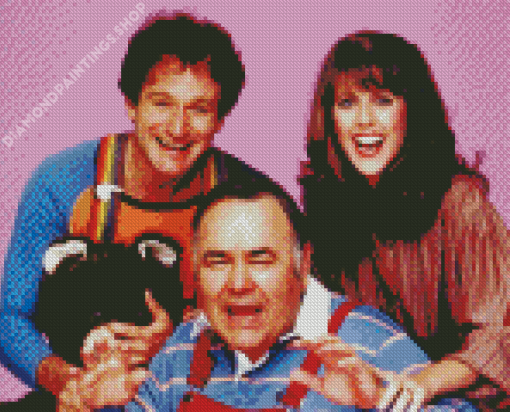 Mork And Mindy And Mearth Diamond Paintings