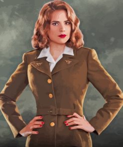 The Agent Peggy Carter Diamond Painting