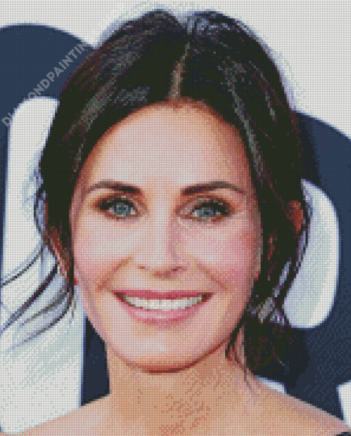 The Beautiful Actress Courteney Cox Diamond Paintings